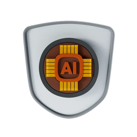 Ai Protection  3D Icon