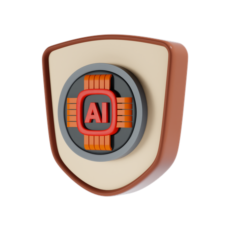 Ai Protection  3D Icon