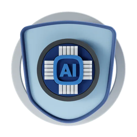 Ai Protection  3D Icon