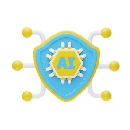 Ai Protection  3D Icon