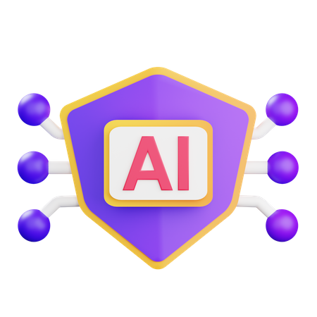 Ai Protection  3D Icon