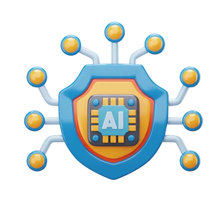 Ai Protection  3D Icon