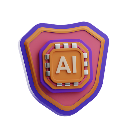 Ai Protection  3D Icon
