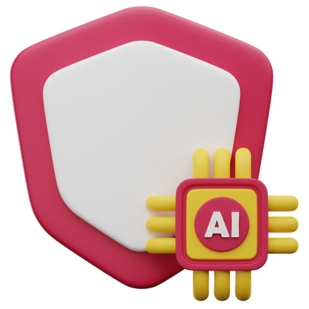 Ai Protection  3D Icon