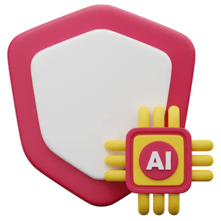 Ai Protection  3D Icon