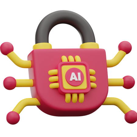 Ai Protection  3D Icon