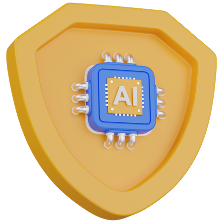 Ai Protection  3D Icon