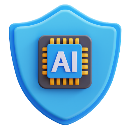 Ai Protection  3D Icon