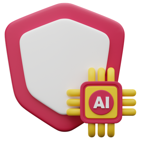 Ai Protection  3D Icon