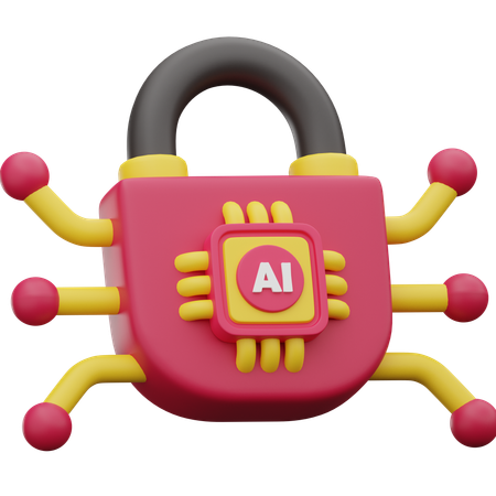 Ai Protection  3D Icon