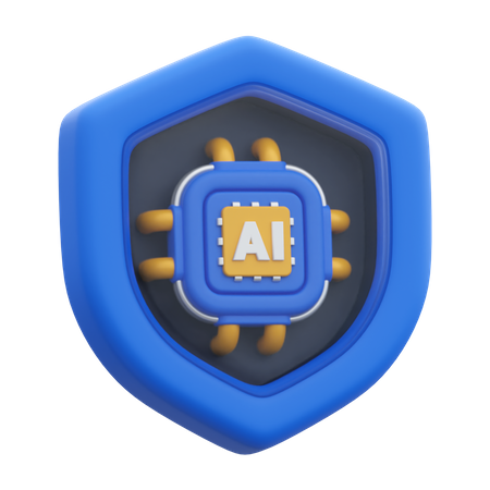 Ai Protection  3D Icon