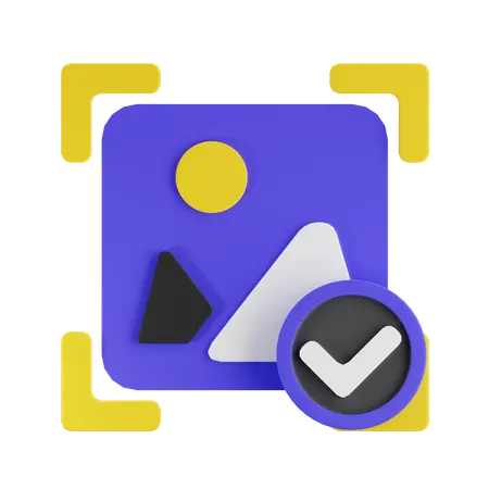 Ai Recognition  3D Icon