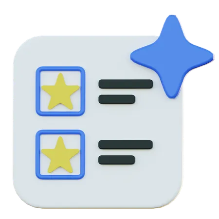Ai Recommendation  3D Icon