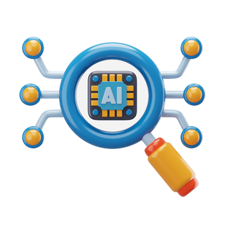 Ai Research  3D Icon