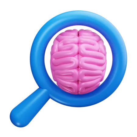 AI Research  3D Icon