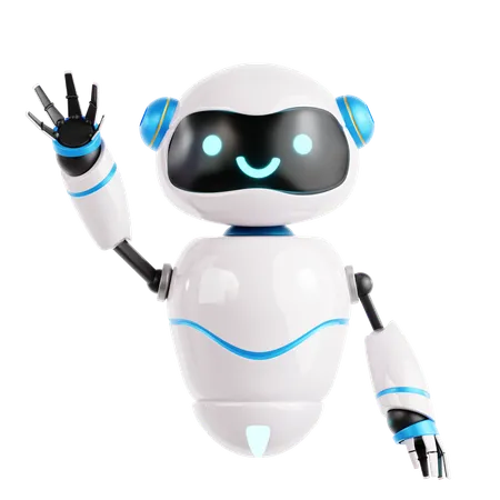 IA do robô  3D Icon