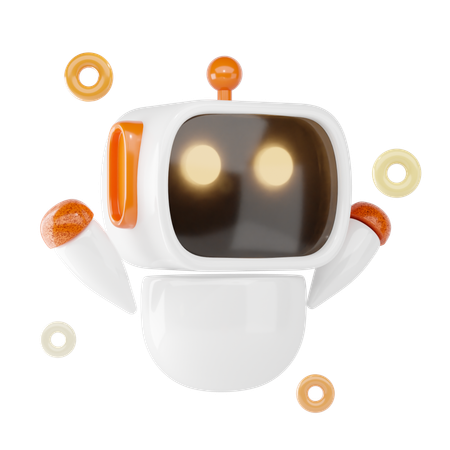Ai Robo  3D Icon