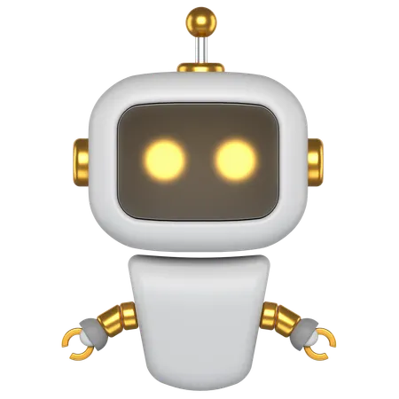 ロボットAI  3D Icon