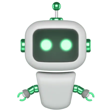 ロボットAI  3D Icon