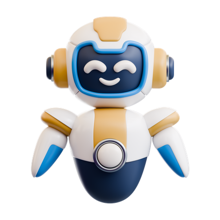 Ai Robot  3D Icon