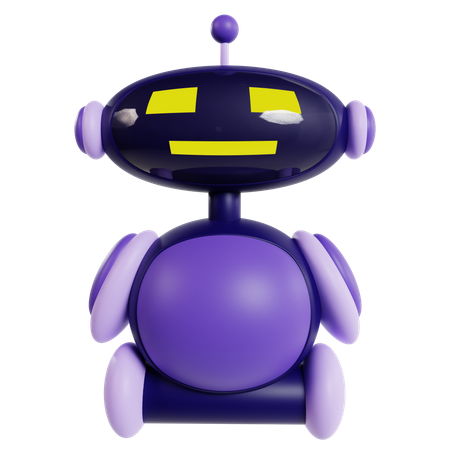 Ai Robot  3D Icon