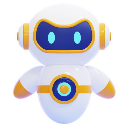 Ai robot  3D Icon