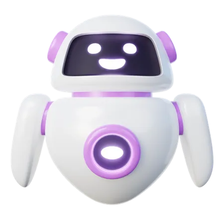 AI Robot  3D Icon