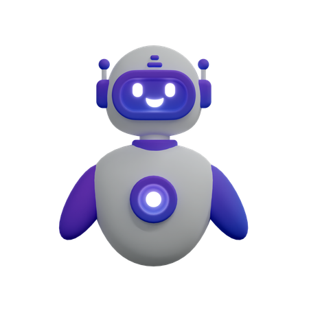 Ai Robot  3D Icon