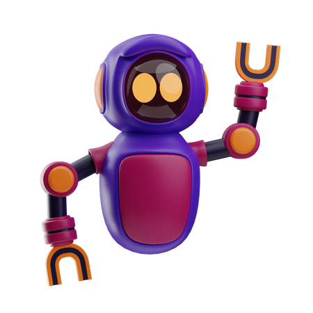 Ai Robot  3D Icon