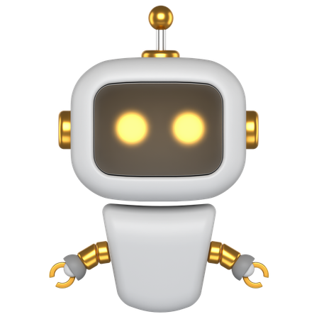 AI Robot  3D Icon