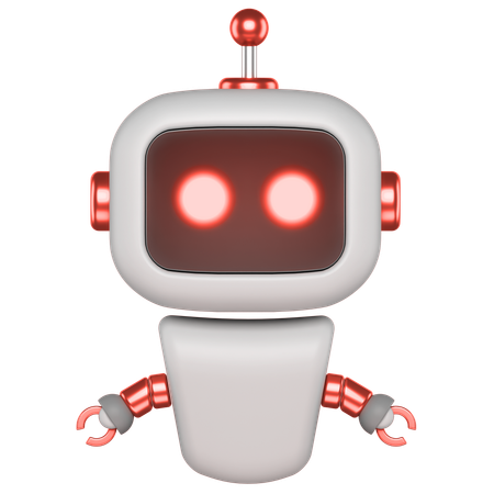 AI Robot  3D Icon