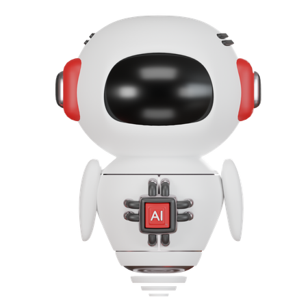 Ai Robot  3D Icon