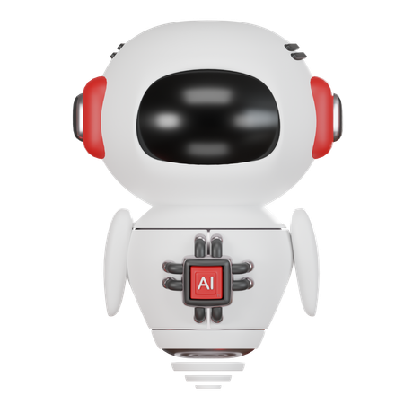 Ai Robot  3D Icon