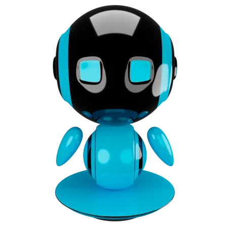 Ai Robot  3D Illustration