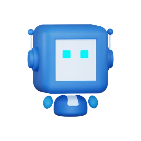 Ai robot  3D Illustration