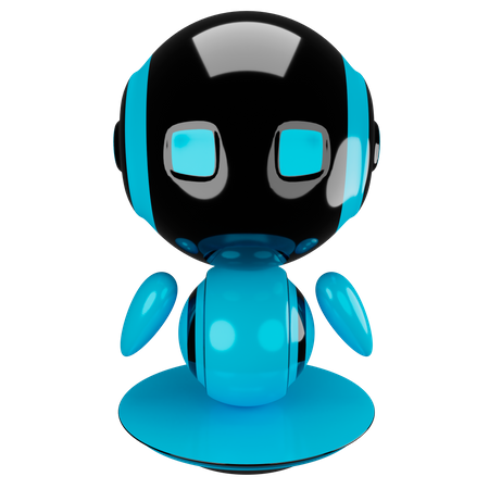 Ai Robot 3D Illustration