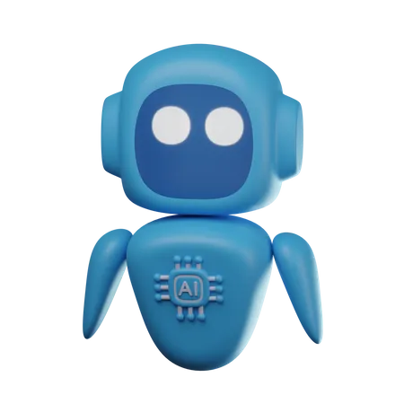 Ai Robot  3D Icon