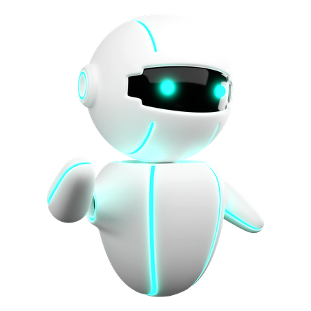 Ai Robot 3D Illustration