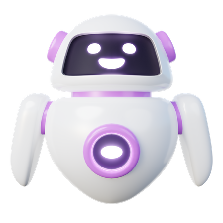 AI Robot  3D Icon