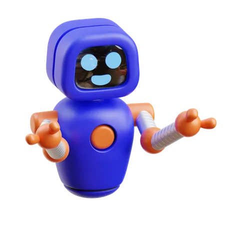 AI Robot  3D Icon
