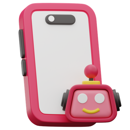 Ai Robot Assistant  3D Icon