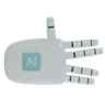 AI Robot Hand Weird Sign Gesture