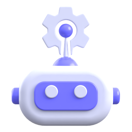 Ai Robot Network  3D Icon