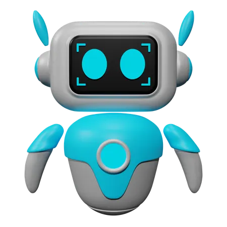 Ai Robots  3D Icon