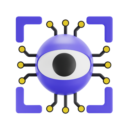 Ai Scaning  3D Icon