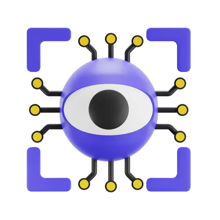 Ai Scaning  3D Icon