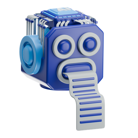 Ai Script Generator  3D Icon