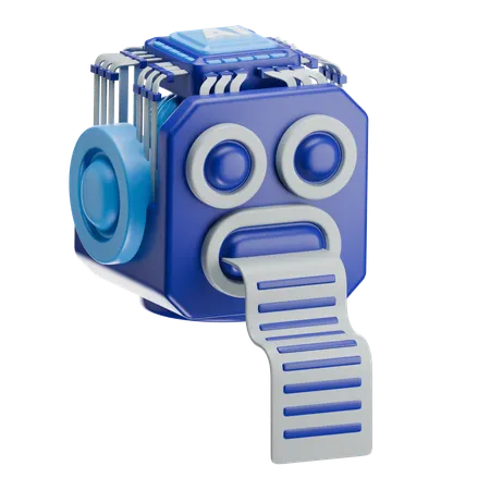 Ai Script Generator  3D Icon