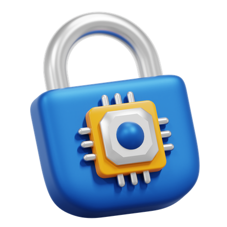 AI SECURITY  3D Icon