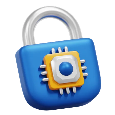 AI SECURITY  3D Icon